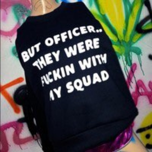 ❌SOLD❌SOFT☁️Omighty But Officer Sweater - Picture 3 of 5